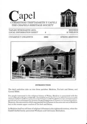 The Chapels Heritage Society