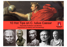 Hot Tips on Julius Caesar