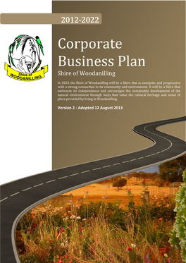 Corporate Business Plan Shire of Woodanilling