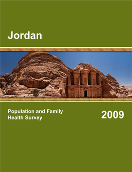 Jordan Population and Family Health Survey 2009