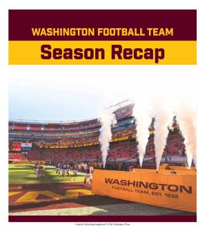 WASHINGTON FOOTBALL TEAM Season Recap Washington’S Top 5 Moments from the 2020 Season