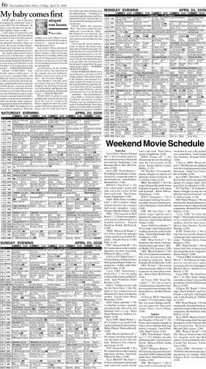 6B the Goodland Star-News / Friday, April 21, 2006 Have It Left Somewhere
