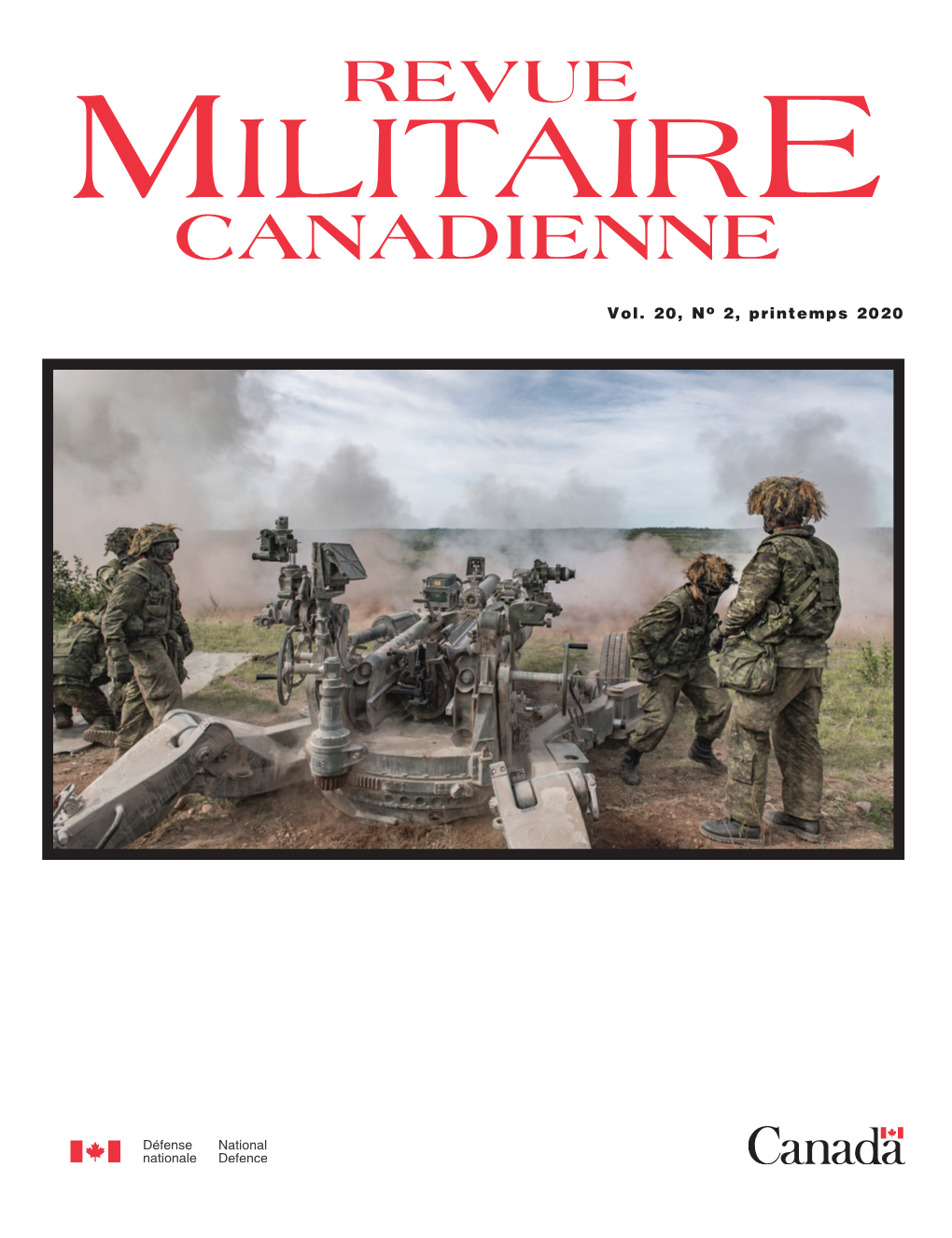 REVUE MILITAIRE CANADIENNE Vol