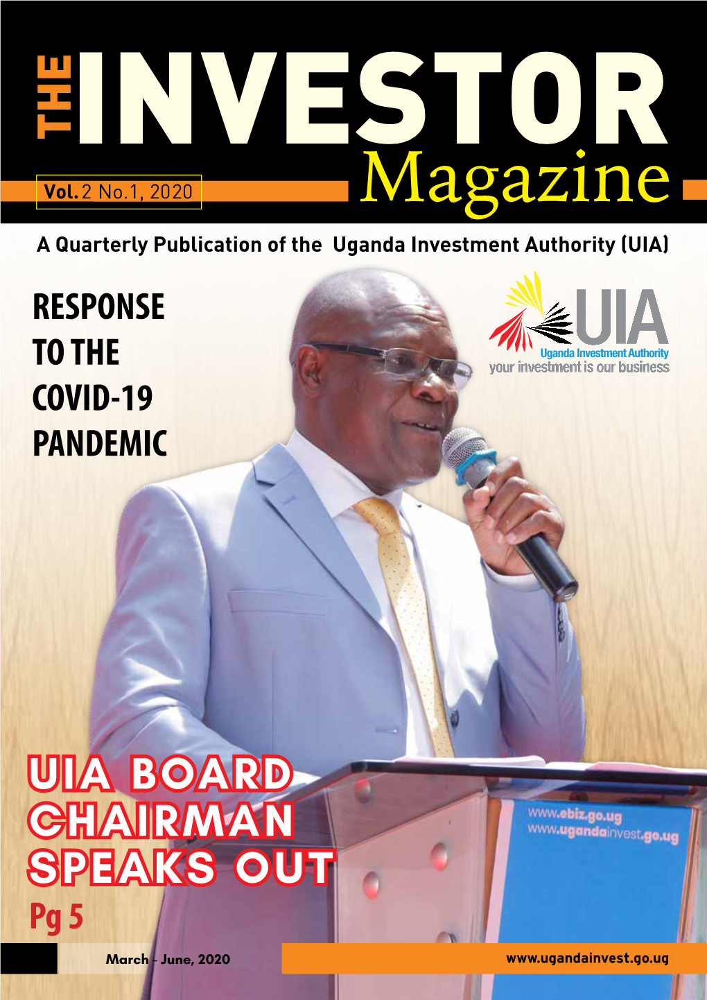 UIA BOARD CHAIRMAN SPEAKS out Pg 5