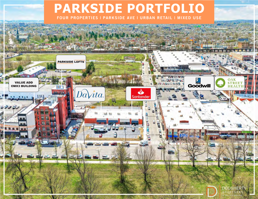 Parkside Portfolio Four Properties | Parkside Ave | Urban Retail | Mixed Use