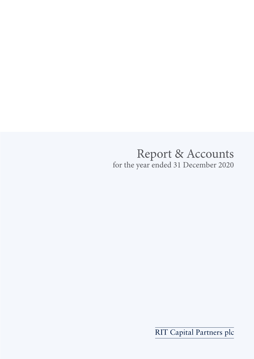 Annual Report December 2020