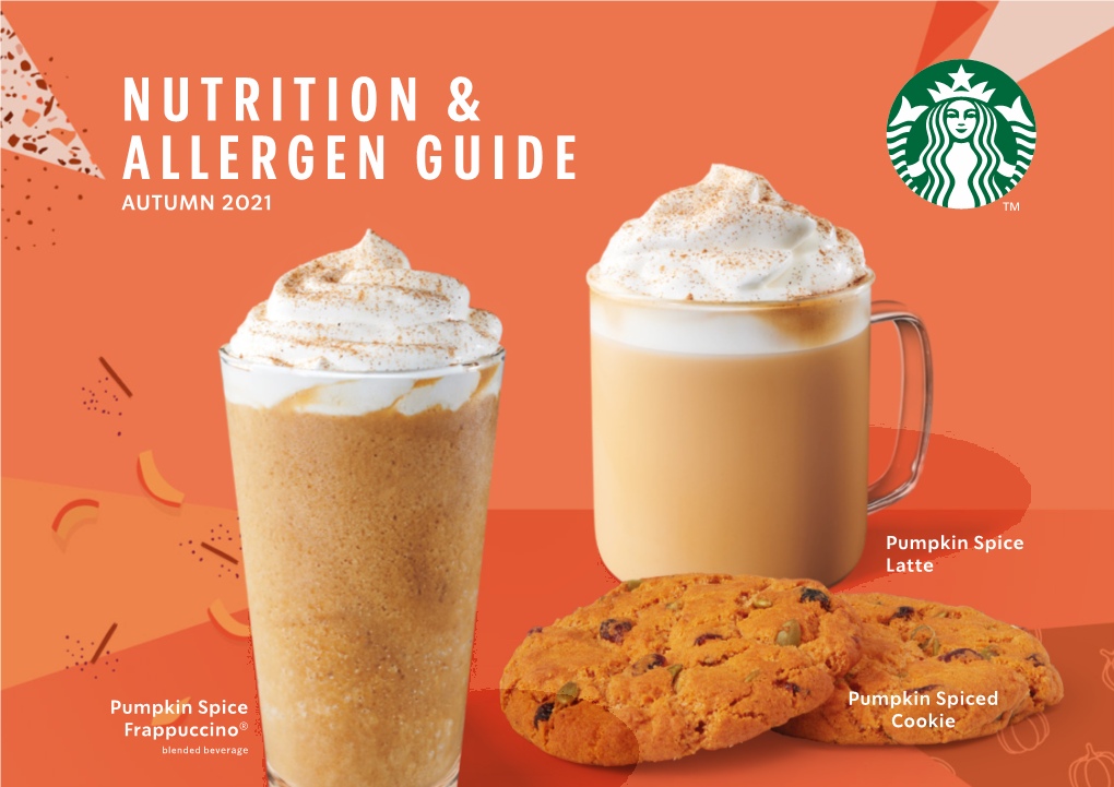 Nutrition & Allergen Guide