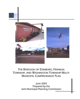 Municipal Comprehensive Plan June 2005