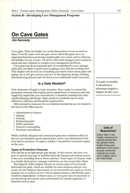 On Cave Gates / Jim Kennedy