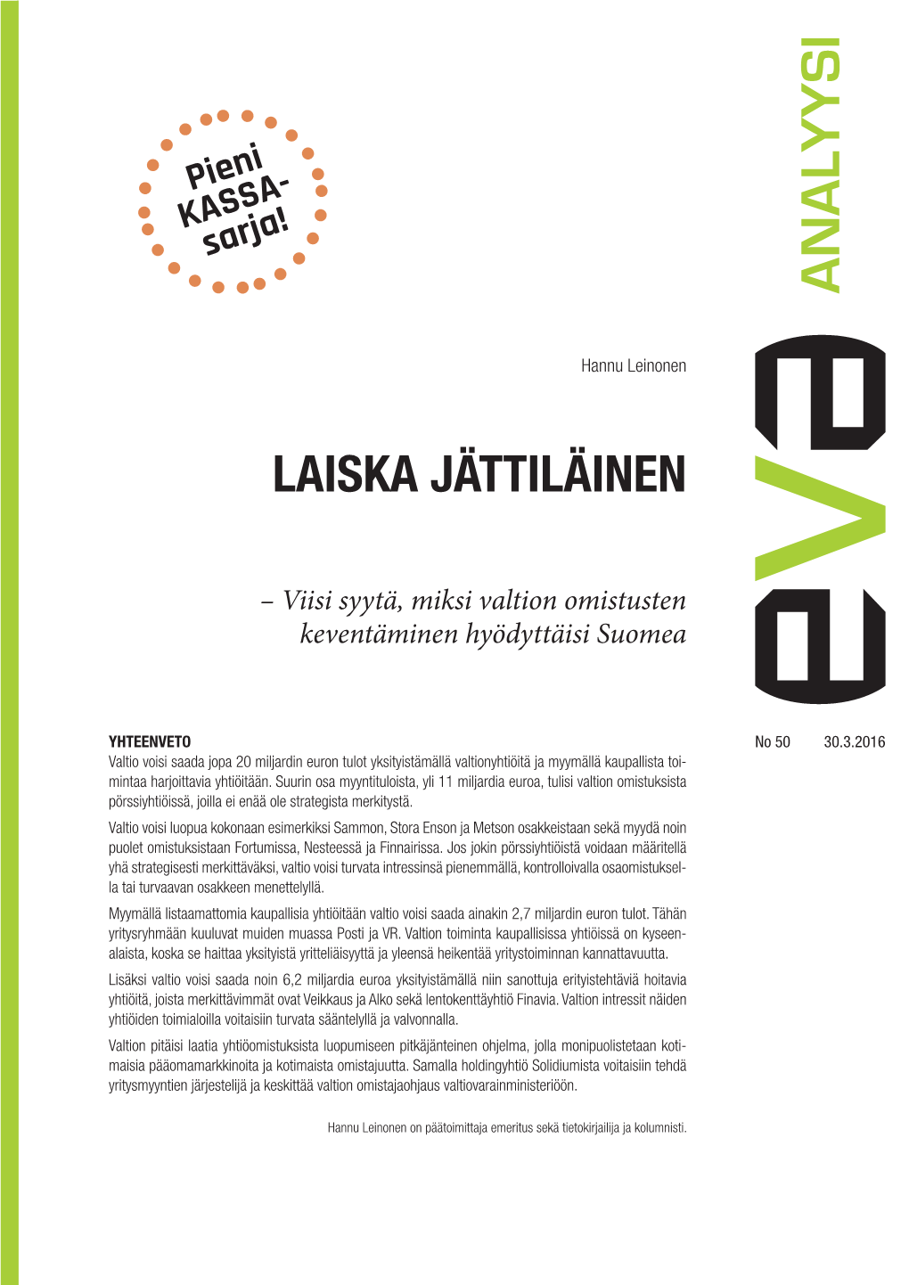 Laiska Jättiläinen