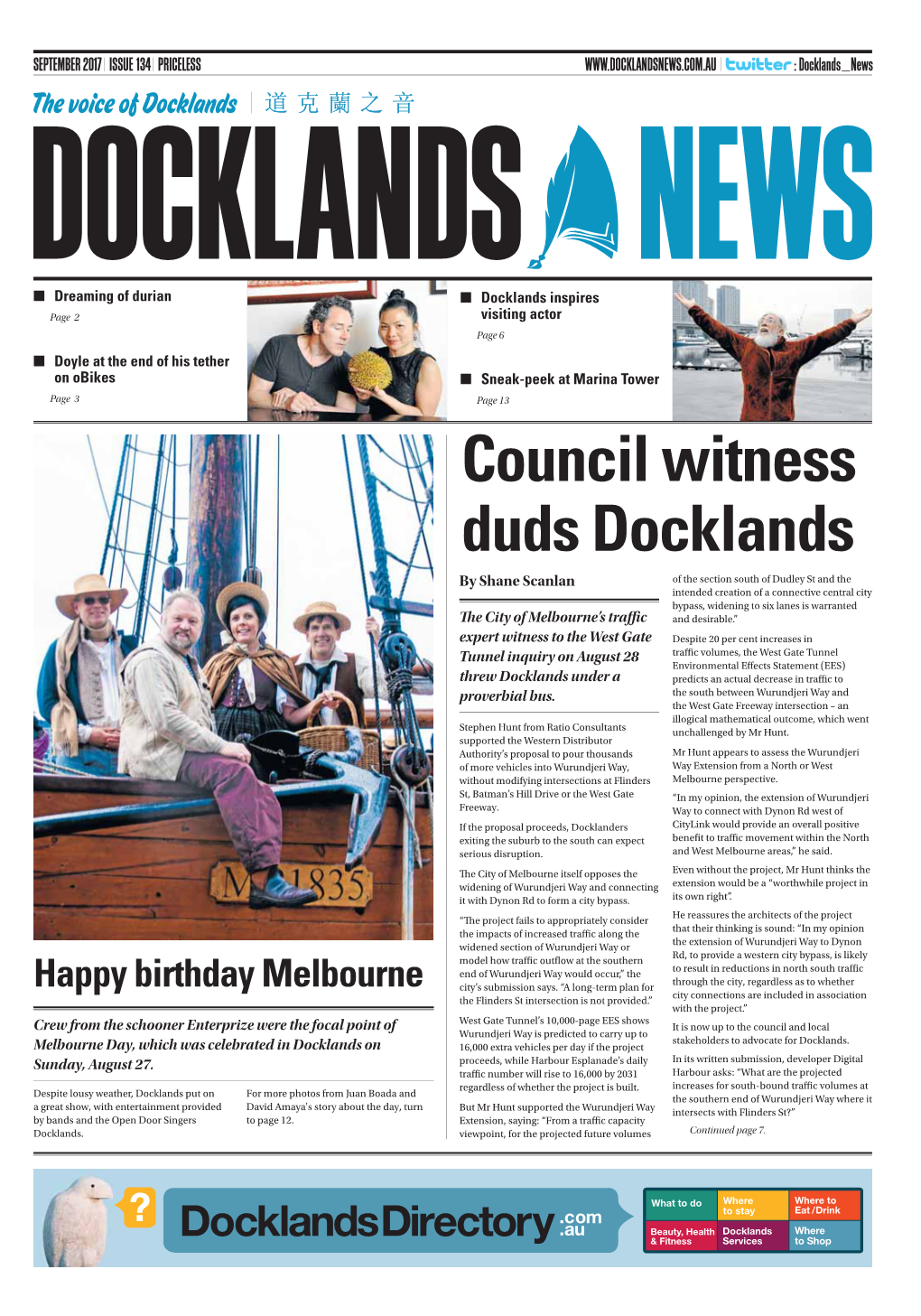 Council Witness Duds Docklands