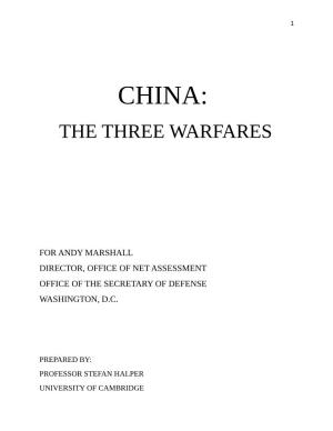 Three Warfares