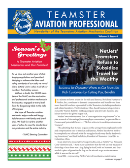 Aviation Professional Teamster