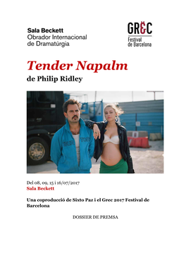 Tender Napalm De Philip Ridley
