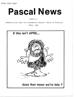 Pascal News NUMBER 21