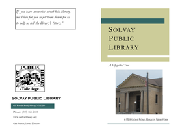 Self-Guided Library Walking Tour