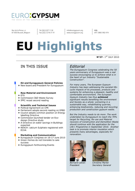 EU Highlights