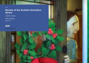 Review of the Scottish Animation Sector