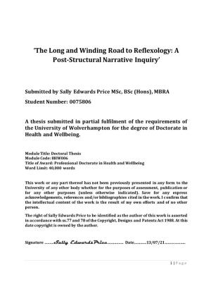 'The Long and Winding Road to Reflexology: a Post-Structural