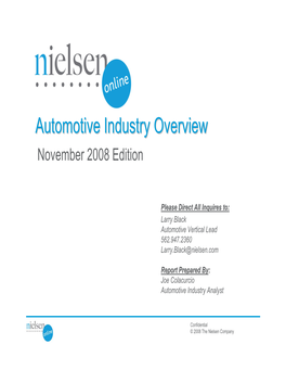 Automotive Industry Overview