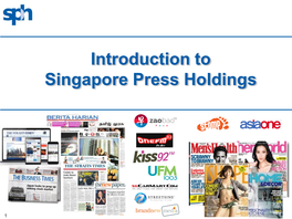 Introduction to Singapore Press Holdings