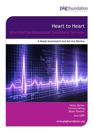 Heart to Heart Inherited Cardiovascular Conditions Services