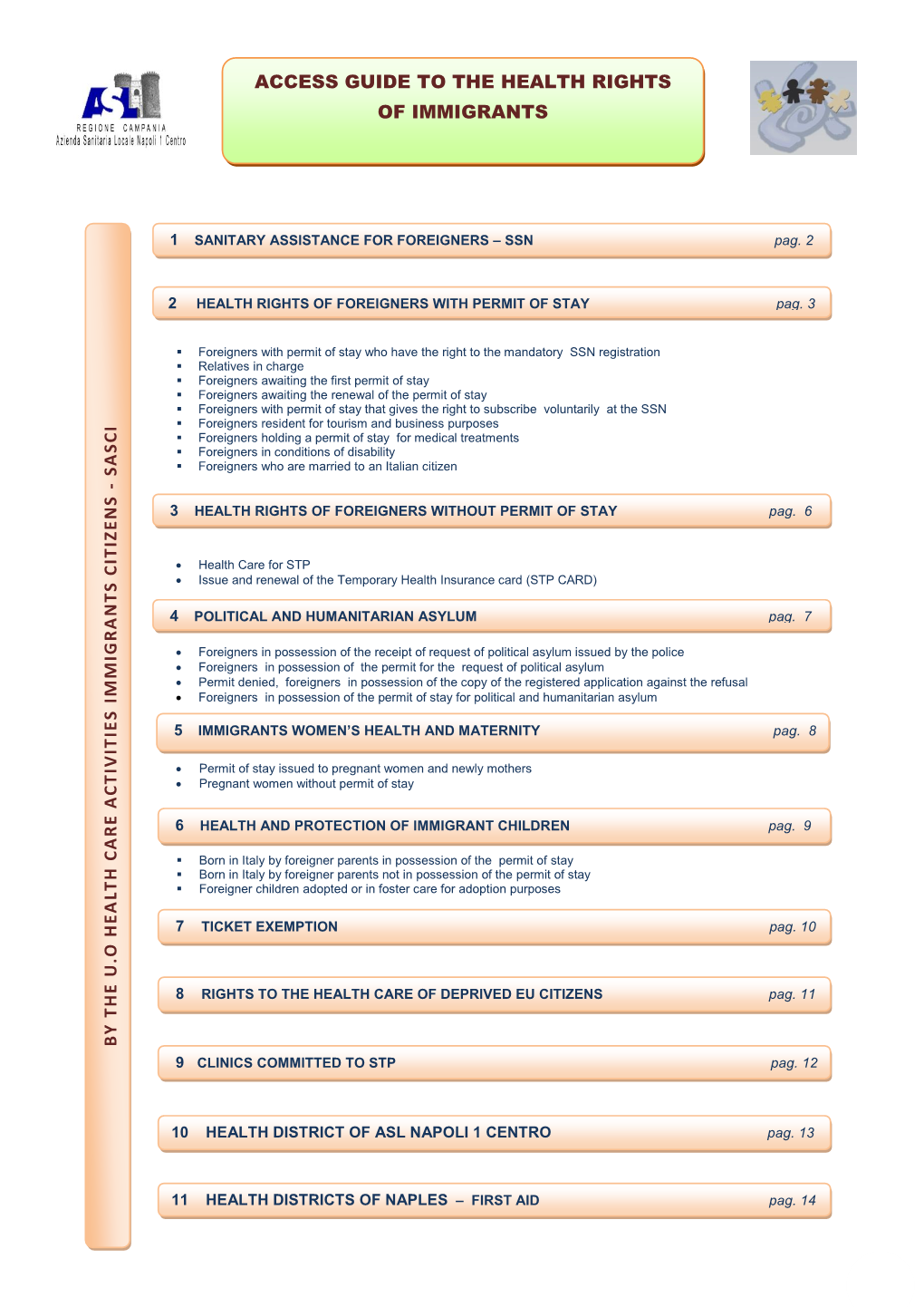 Sasci Access Guide to the Health