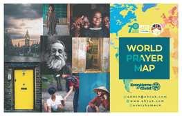 World Prayer Map How Do You Use It? World Prayer Map the Hour That Changed the World