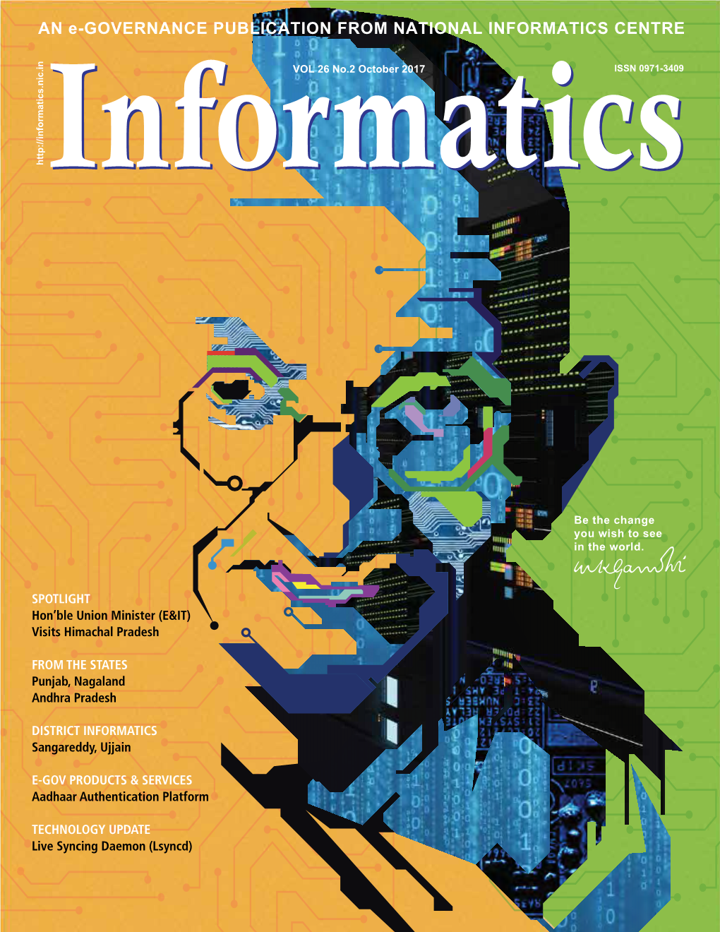 AN E-GOVERNANCE PUBLICATION from NATIONAL INFORMATICS CENTRE