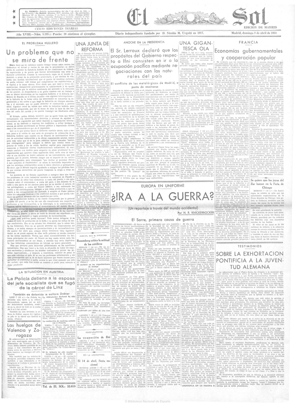 ¿Ira a La Guerra?