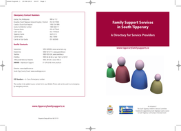 Family Support Services South Tipperary Directory 2013