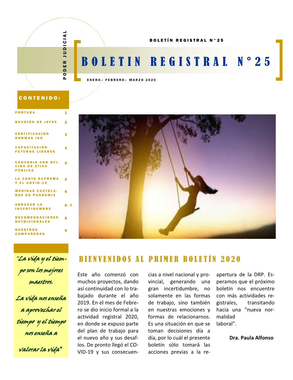 Boletin Registral N°25