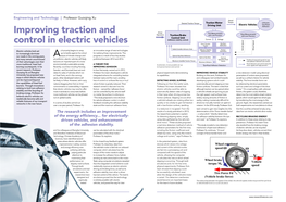Improving Traction and Control in Electric Vehicles