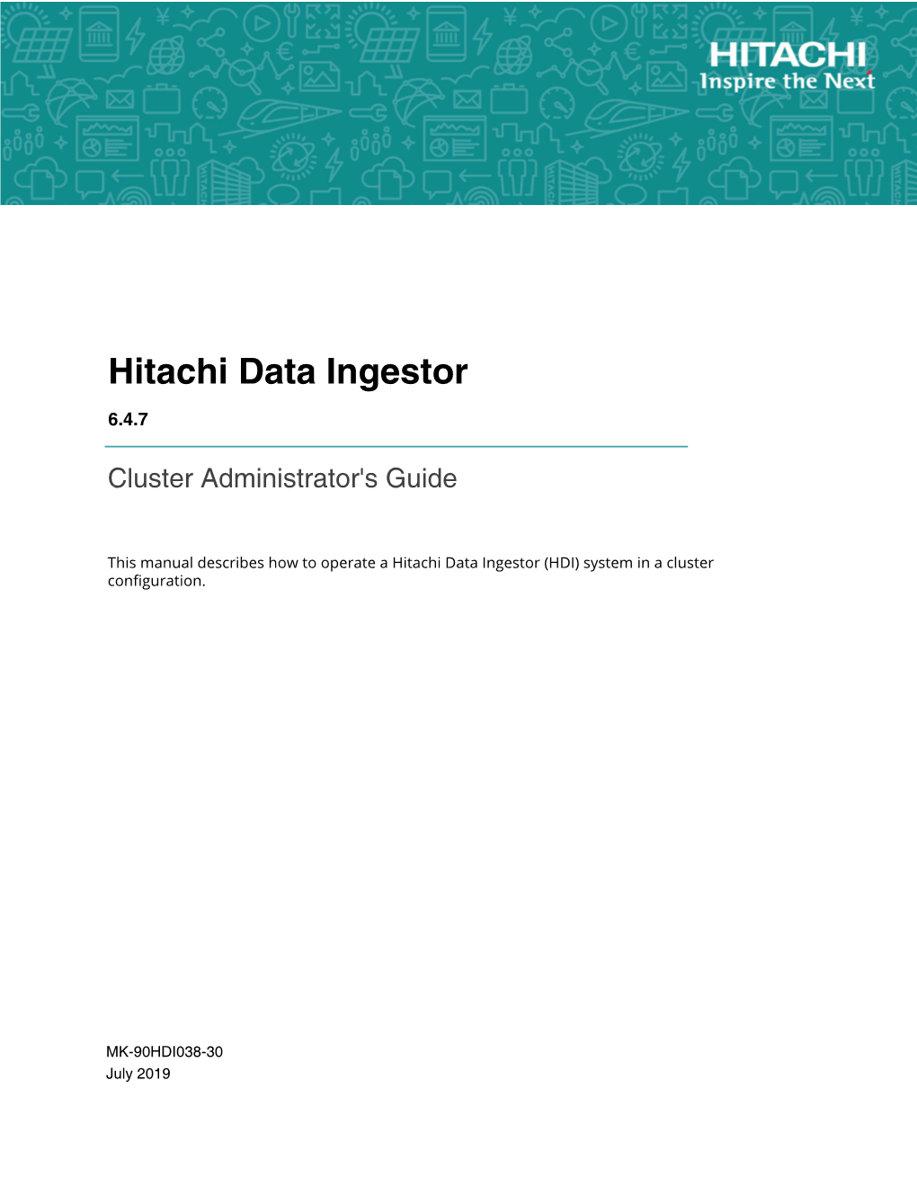 Hitachi Data Ingestor