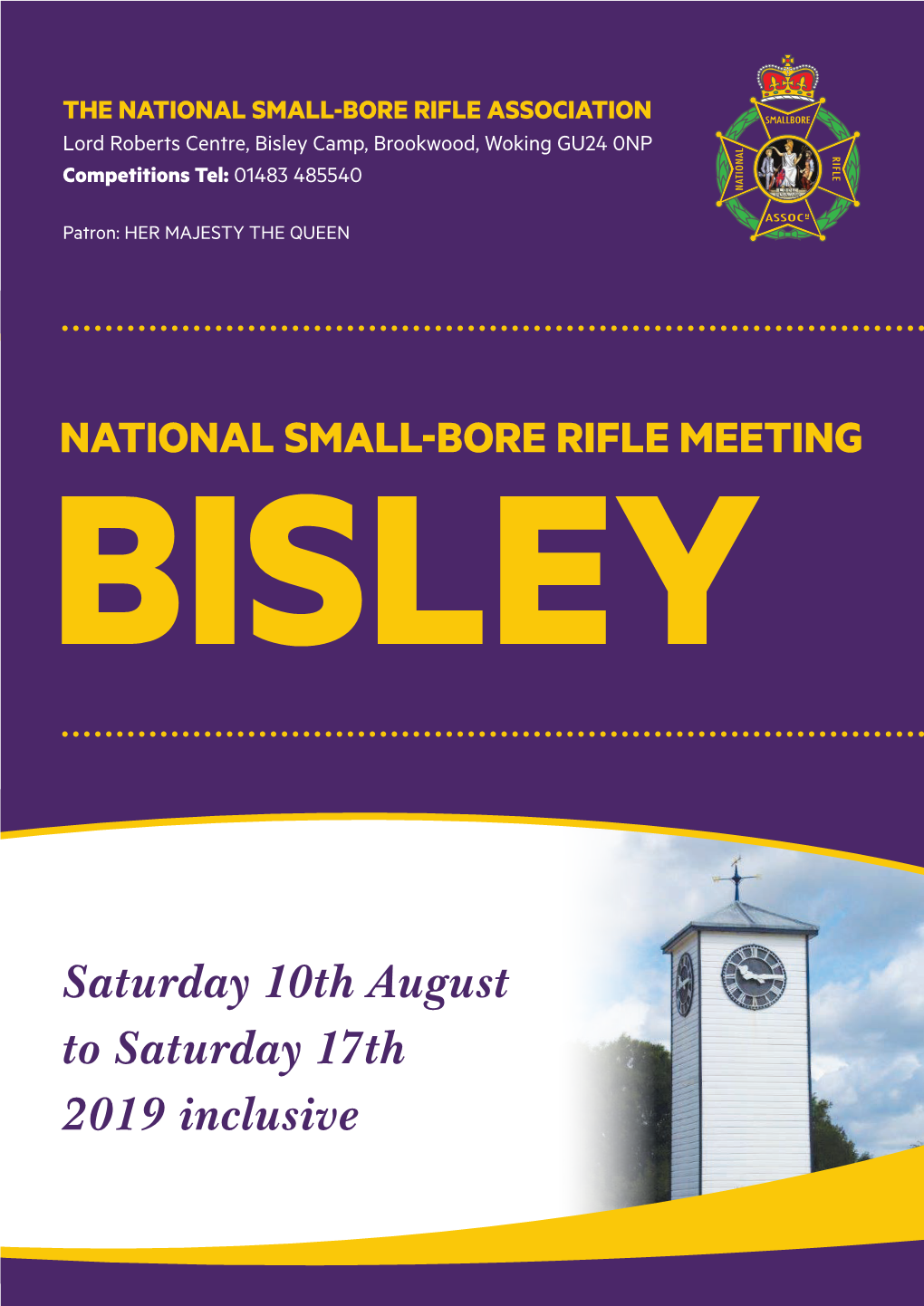 Bisley Competition Booklet 2019