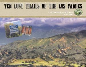 Ten Lost Trails of the Los Padres