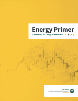 Energy Primer a Handbook of Energy Market Basics April 2020