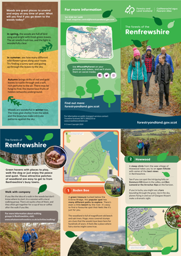 Forests of Renfrewshire Guide Map (PDF 1.7MB)