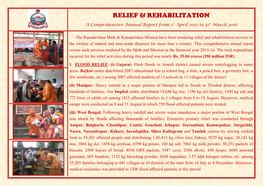 Relief & Rehabilitation