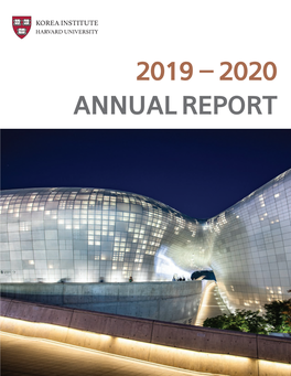 2019–2020 Annual Report Page 03 Director’S Letter