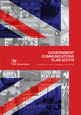 Government Communication Plan 2017/18