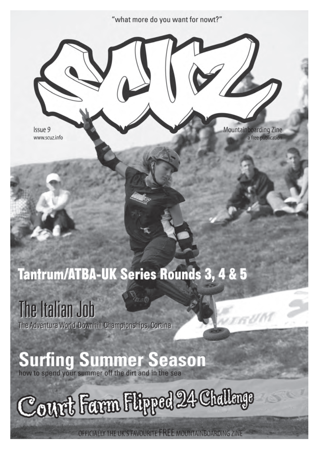 Scuz Mountainboarding Zine Issue #9