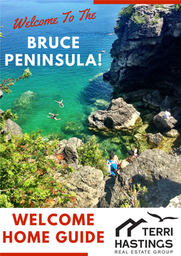 Bruce Peninsula Welcome Package
