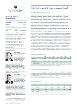 MI Chelverton UK Equity Income Fund