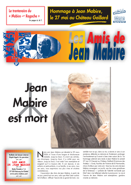 Jean Mabire Est Mort