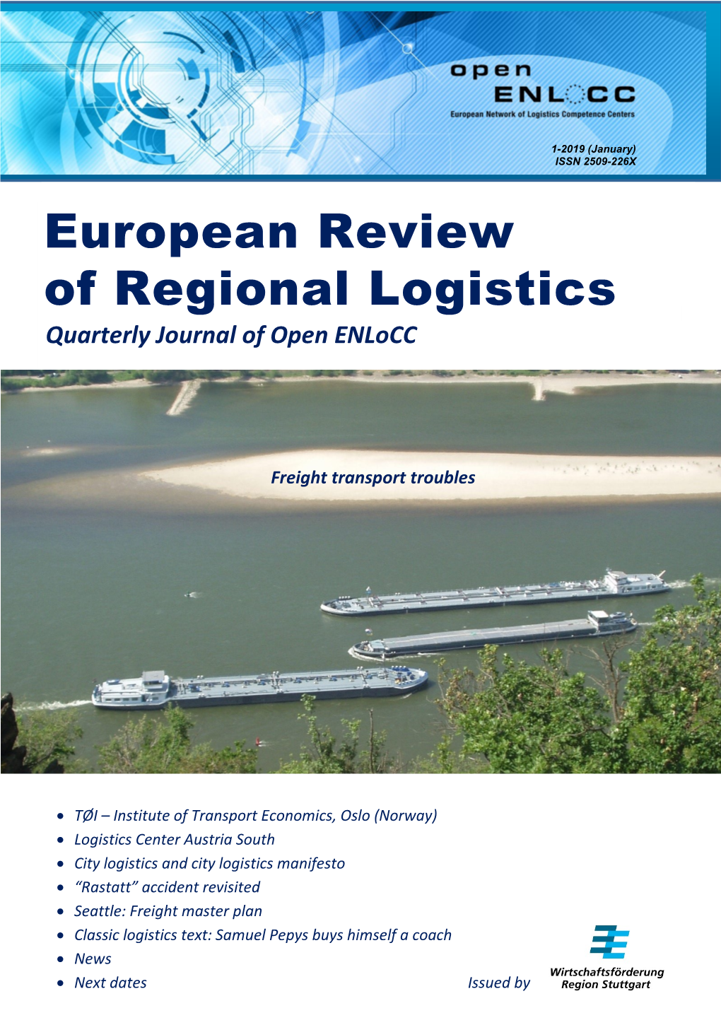 European Review of Regional Logistics 1-2019