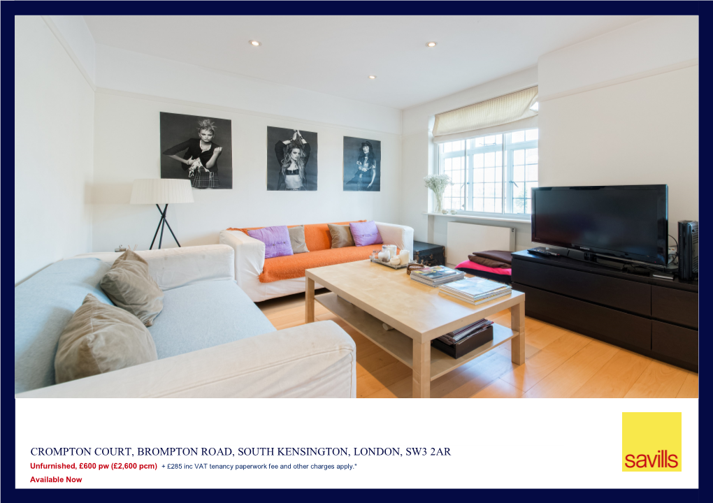 Crompton Court, Brompton Road, South Kensington, Sw3