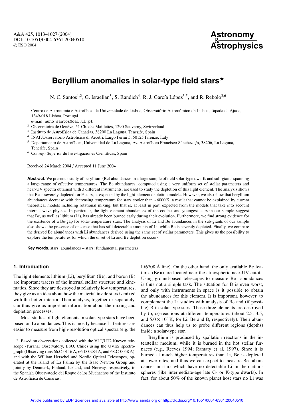 Beryllium Anomalies in Solar-Type Field Stars