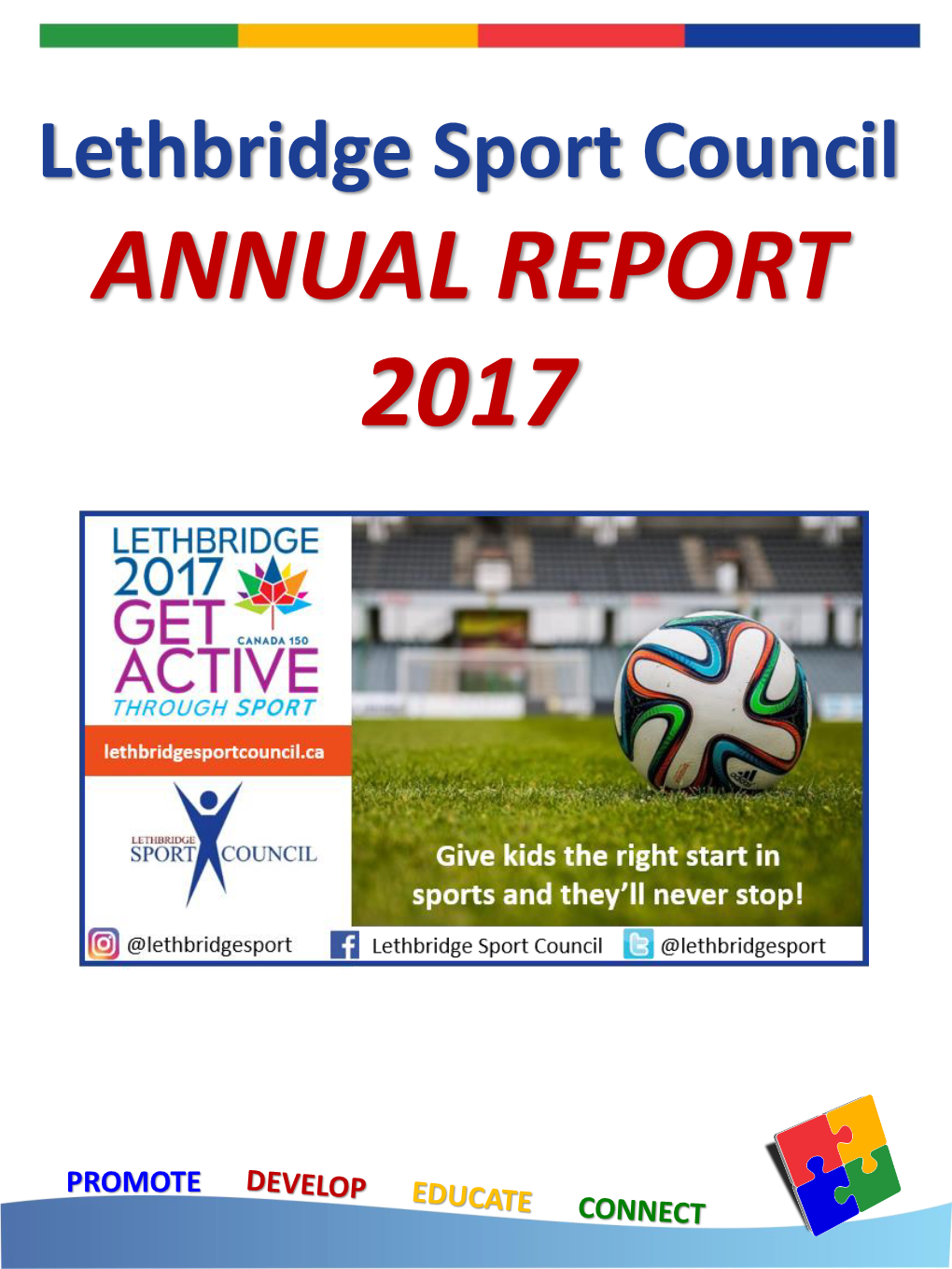 Lethbridge Sport Council ANNUAL REPORT 2017