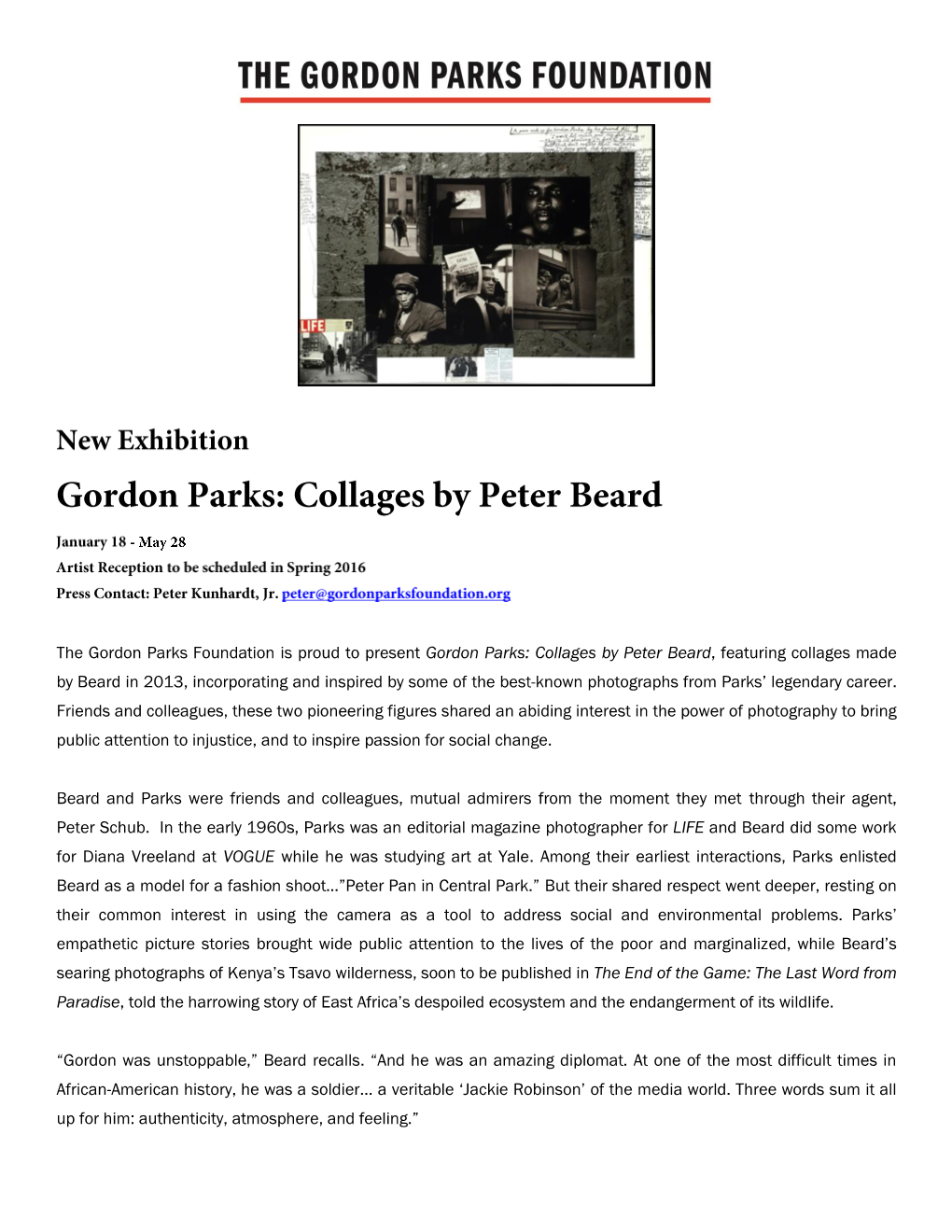 Collages by Peter Beard, Featuring Collages Made by Beard in 2013, Incorporating and Inspired by Some of the Best-Known Photographs from Parks’ Legendary Career